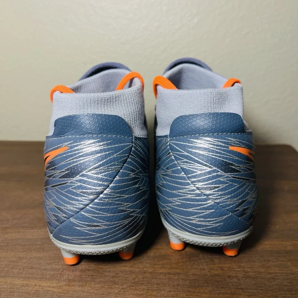 Nike Phantom Vision Soccer Cleats Elite Dynamic Multiground Size 7‎ Blue Orange